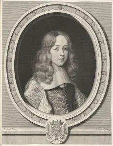 Charles D Prints: Charles d Orleans-Longueville, Comte de Dunois, 1660. Creator: Robert Nanteuil