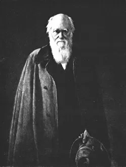 Charles Darwin Collection: Charles Darwin (1809-1882), 1883, (1912). Artist: John Maler Collier
