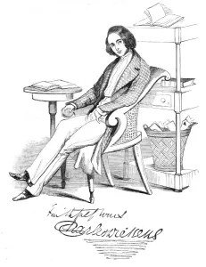 Dickens Gallery: Charles Dickens, 1844. Creator: Unknown
