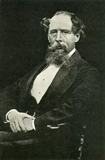 Charles Dickens Collection: Charles Dickens, 1850s, (1902). Creator: Unknown