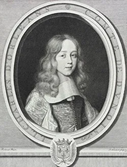 Nanteuil Robert Prints: Charles d'Orléans-Longueville, Comte de Dunois, 1660. Creator: Robert Nanteuil