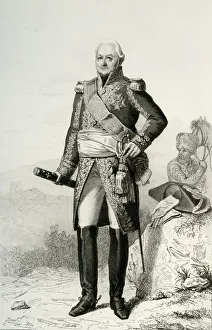 Baton Gallery: Charles du Houx de Viomenil, 1804, (1839). Creator: Julien Leopold Boilly