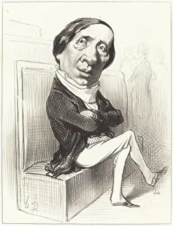 Engineering Prints: Charles Dupin, 1849. Creator: Honore Daumier