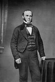 Governor Collection: Charles Durkee of Wisconsin, between 1855 and 1865. Creator: Unknown