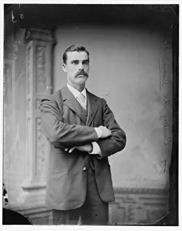 Oarsman Prints: Charles E. Courtney, (an oarsman), between 1865 and 1880. Creator: Unknown