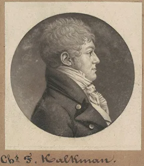 Neck Tie Prints: Charles F. Kalkman, 1803. Creator: Charles Balthazar Julien Fevret de Saint-Mé
