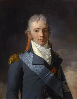 Charles Ferdinand d Artois, Duke of Berry (1778-1820). Artist: Danloux, Henri-Pierre (1753-1809)