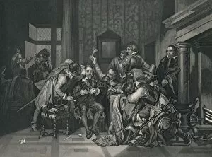 Charles The First In The Guard Room, 1649, (mid 19th century). Creator: J Rogers