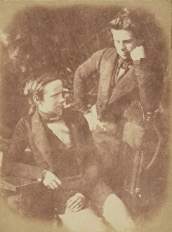 Adamson Hill And Prints: Charles and George Drysdale, 1843-1848. Creator: Hill & Adamson