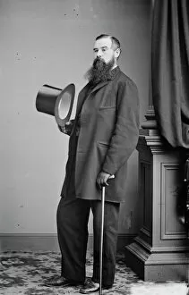 Charles Godfrey Leland, between 1855 and 1865. Creator: Unknown