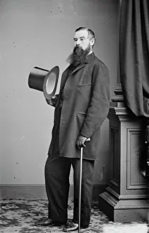 Anthropologist Prints: Charles Godfrey Leland, between 1855 and 1865. Creator: Unknown