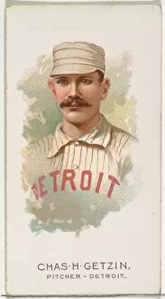 Detroit Michigan United States Of America Gallery: Charles H. Getzin, Baseball Player, Pitcher, Detroit, from Worlds Champions