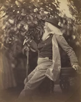 Cane Gallery: Charles Hay Cameron, Esq. in His Garden at Freshwater, 1865-67