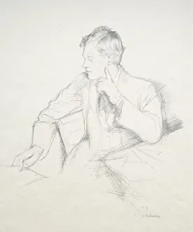 Charles Hazelwood Shannon, 1897. Creator: William Rothenstein (British, 1872-1945) Charles Hazelwood Shannon, 1897. Creator: William Rothenstein (British, 1872-1945)