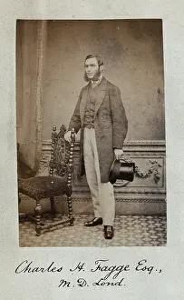 Named Prints: Charles Hilton Fagge. Creator: Unknown