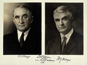 Portraits Prints: Charles Horace Mayo and William James Mayo