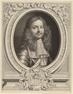 Schuppen Pieter Louis Van Prints: Charles de Houel de Morainville, 1668. Creator: Pierre Louis van Schuppen