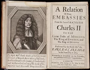 Charles Howard, 1st Earl of Carlisle, 1669. Artist: Faithorne, William (1616-1691)