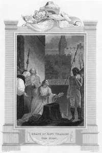 Regicide Prints: Charles I (1600-1649) King of England, 1824
