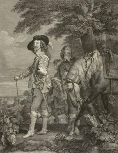 James Hamilton Prints: Charles I, King of England, with James