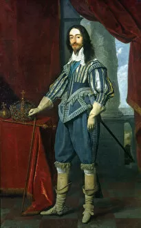 Daniel Mytens Collection: Charles I, King of Great Britain and Ireland, 1631. Artist: Daniel Mytens