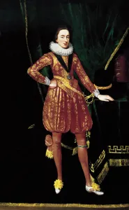 Charles I as prince of Wales, c. 1617. Artist: Somer, Paul van (c. 1576-1621) Charles I as prince of Wales, c. 1617. Artist: Somer, Paul van (c. 1576-1621)