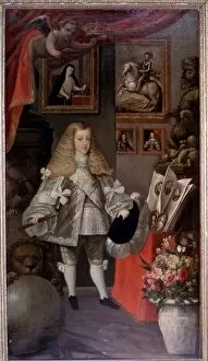 Charles II (1661 - 1700), king of Spain from 1665. Charles II and the Austria house