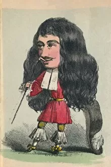 Alfred Henry Forrester Collection: Charles II, 1856. Artist: Alfred Crowquill