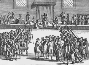 Hove Gallery: Charles II touching a patient for the Kings evil, c1680 (1903)