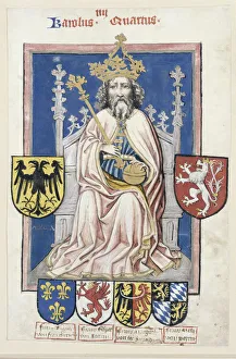 King Of Bohemia Prints: Charles IV, ca 1430