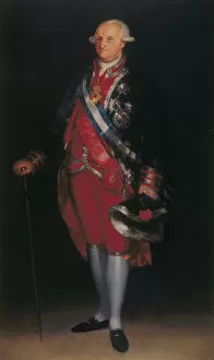 De 1746 1828 Collection: Charles IV in the Uniform of Colonel of the Guardias de Corps, 1800