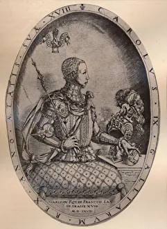 Mathias Prints: Charles IX, King of France, 1568 (1894). Artist: Mathias Zundt