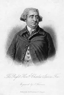 Freeman Collection: Charles James Fox (1749-1806), Whig statesman, 19th century.Artist: Samuel Freeman