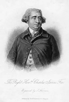 Freeman Collection: Charles James Fox (1749-1806), Whig statesman, 19th century.Artist: Samuel Freeman