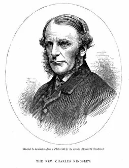 Charles Kingsley Collection: Charles Kingsley, British writer and cleric, c1880