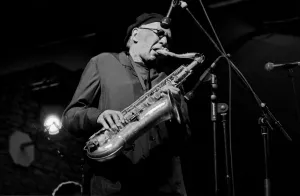 Charles Lloyd, Brecon Jazz Festival, Powys, Wales, August 2000. Artist: Brian O Connor
