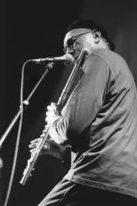 Charles Lloyd, Brecon Jazz Festival, Powys, Wales, 2000. Creator: Brian Foskett