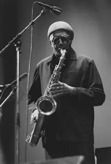 Brecon Prints: Charles Lloyd, Brecon Jazz Festival, 2000. Creator: Brian Foskett