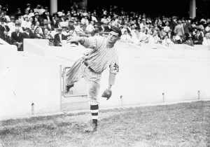 Charles M. Jeff Tesreau, New York NL (baseball), 1912. Creator: Bain News Service