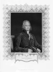 Charles Maurice de Talleyrand-Perigord, French diplomat, 19th century. Artist: WH Mote