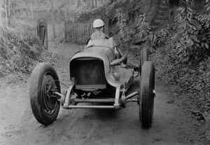 Mortimer Prints: Charles Mortimer driving an offset-bodied single-seater MG KN Special