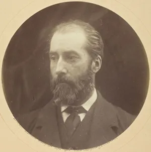 Son In Law Prints: Charles Norman, 1874. Creator: Julia Margaret Cameron