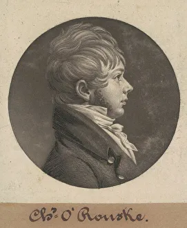 Mezzotint Prints: Charles O Rourke, 1804. Creator: Charles Balthazar Julien Fevret de Saint-Memin