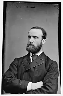 Parnell Charles Stewart Prints: Charles Parnell of Dublin, Ireland, between 1870 and 1880. Creator: Unknown