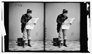 Comic Collection: Charles Parsloe. Actor, ca. 1860-1865. Creator: Unknown