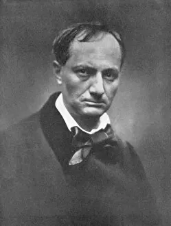 Grim Gallery: Charles Pierre Baudelaire (1821-1867), French Symbolist poet and art critic, 1864-1865