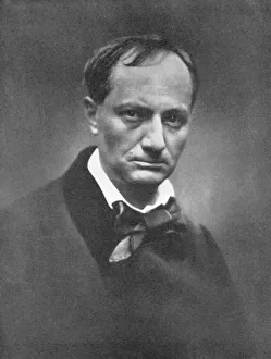 Charles Pierre Gallery: Charles Pierre Baudelaire (1821-1867), French Symbolist poet and art critic, 1864-1865