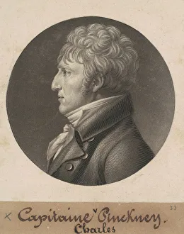 Planter Prints: Charles Pinckney, 1806. Creator: Charles Balthazar Julien Fevret de Saint-Memin