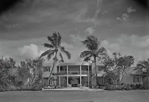 Patio Prints: Charles S. Payson, residence in Hobe Sound