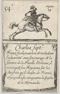 On Horseback Gallery: Charles Sept.-e / Prince facile... from Game of the Kings of France
